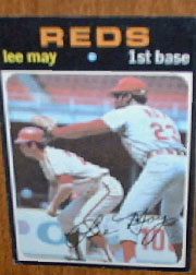 1971 Topps Baseball Cards      040      Lee May
